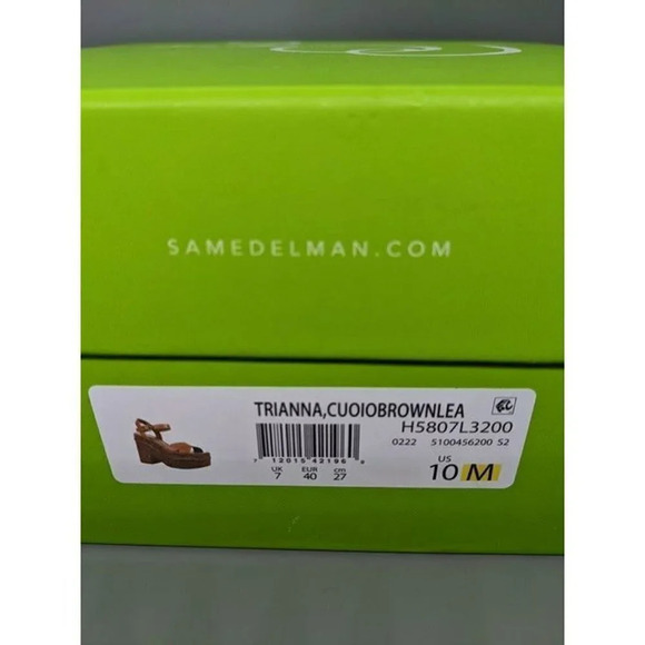 NIB Sam Edelman Trianna Strappy Espadrille Platform Sandals Size 10 M MSRP $150 - Picture 11 of 11